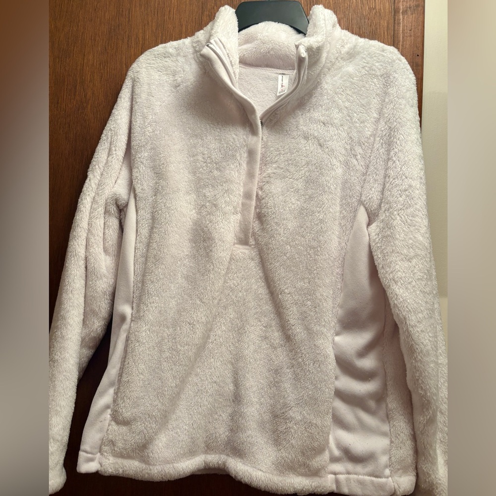 Women’s Exertek Soft White Fleece Hoodie
